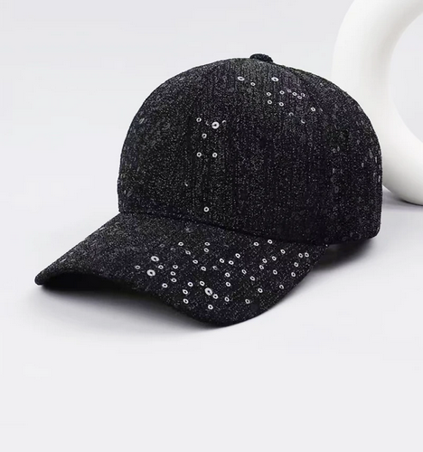 damska siltovka glitter flitrova black cierna