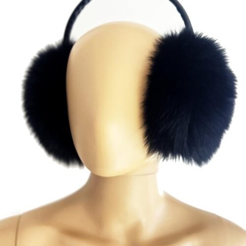 Sluchadla klapky na usi kozusinove prava kozusina