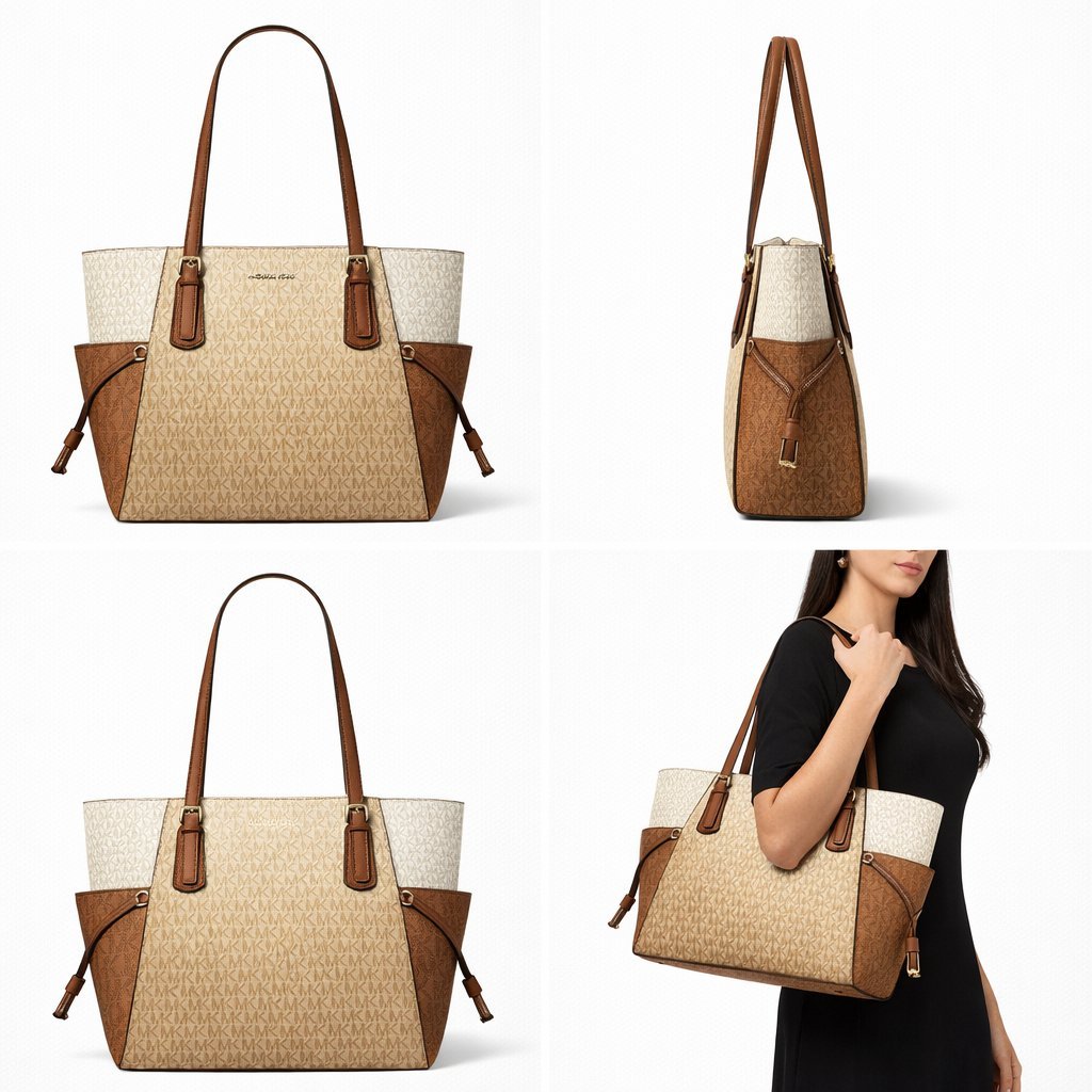 MICHAEL KORS Kabelka Voyager Tote Camel 35S5GV6T7B 5 MICHAEL KORS Kabelka Voyager Tote Camel 35S5GV6T7B – Obrázok 3