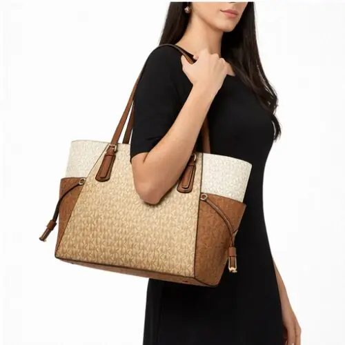 MICHAEL KORS Kabelka Voyager Tote Camel 35S5GV6T7B