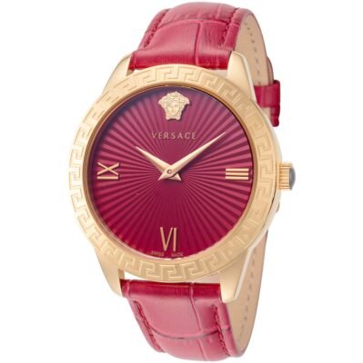 VERSACE Hodinky Dámske VEVC00921 GRECA red