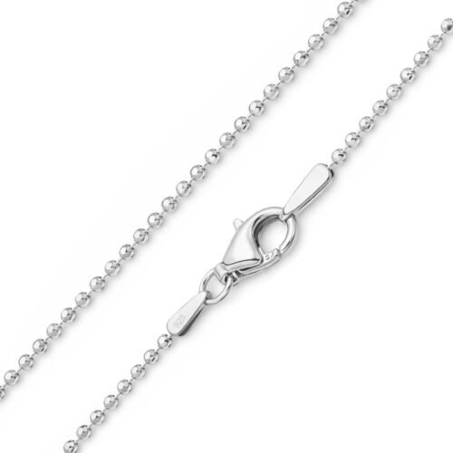STRIEBRO retiazka Guličková strieborna 1,1mm 925/000