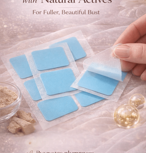 Naplaste pre plnsie prsia Breast firming patches 30ks blue