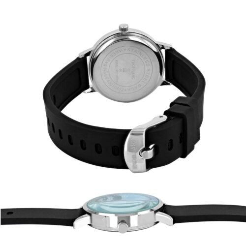 Hodinky dámske dievcernske s konom Horse kon modne 10 1500015 Damske dievcenske hodinky Horse kon konik O 32 mm cierny silikonovy remienok s konom 1