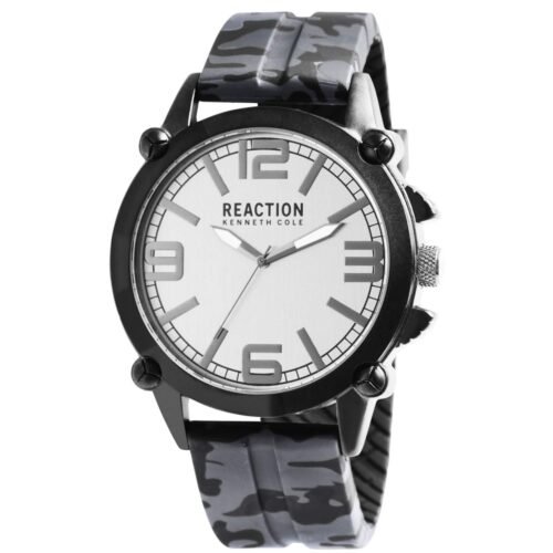 Pánske náramkové hodinky Kenneth Cole Reaction, maskáčové, čierno-sivé