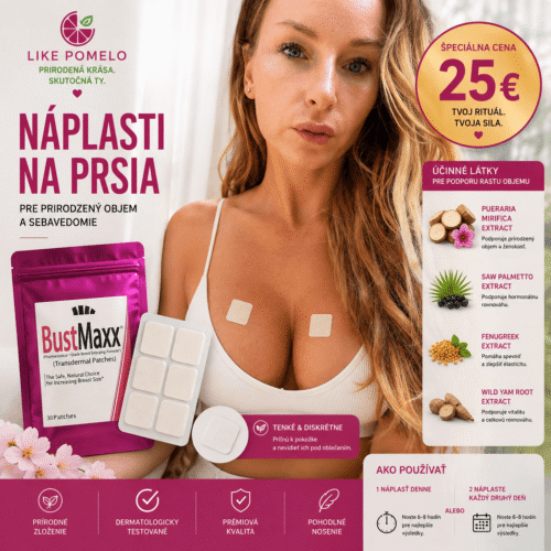 Alternative view of Náplasti na prsia Boobs Patches 30 ks biele