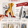 Nazehlovacka Hotfix nazehlovaci motiv na textil fashion modny