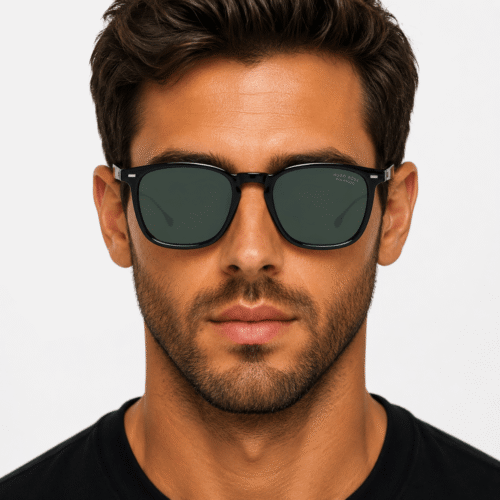 Hugo Boss slnečné okuliare polarizacne black trapezium