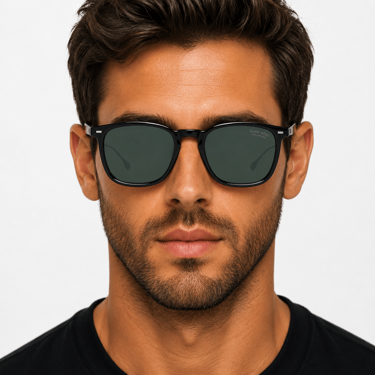Hugo Boss slnečné okuliare polarizacne black trapezium 3 Hugo Boss slnečné okuliare polarizacne black trapezium