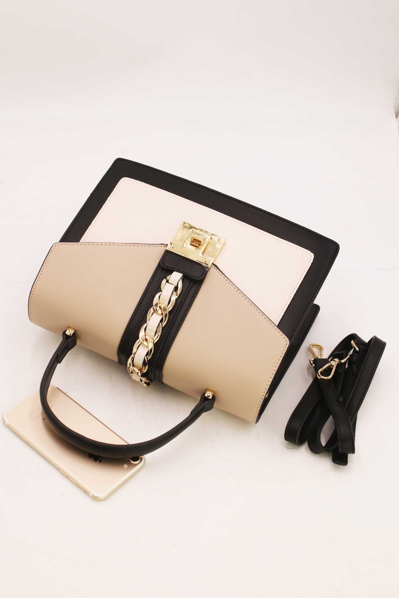 FRANCE CHIC STYLE KABELKA HANDBAG CROSSBODY 8012 COFFEE 6 FRANCE Chic Style Kabelka Handbag Crossbody 8012 Coffee – Obrázok 4