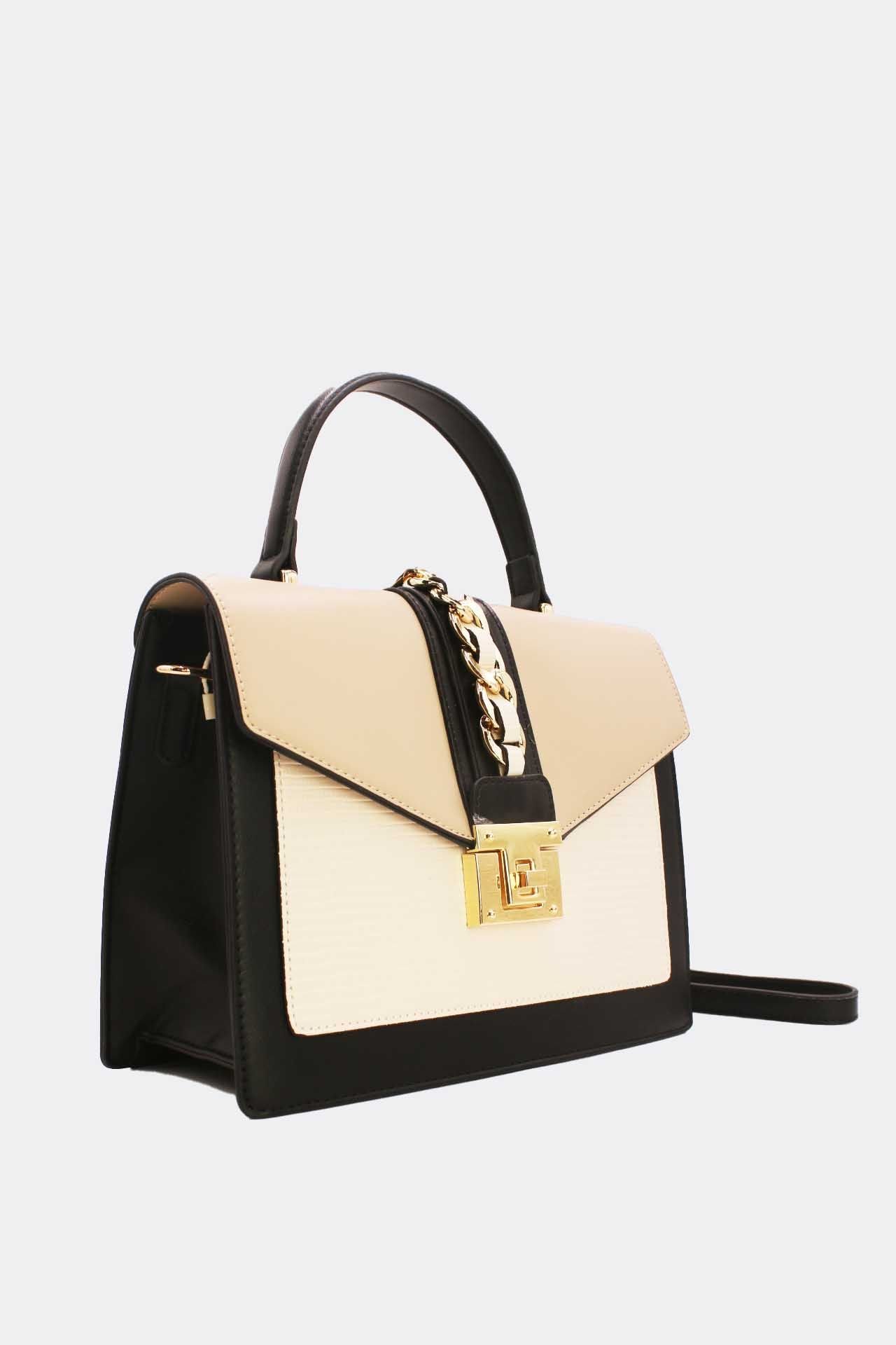 FRANCE CHIC STYLE KABELKA HANDBAG CROSSBODY 8012 COFFEE 4 FRANCE Chic Style Kabelka Handbag Crossbody 8012 Coffee – Obrázok 2