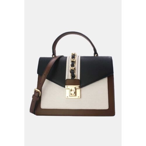 FRANCE Chic Style Kabelka Handbag Crossbody 8012 Black