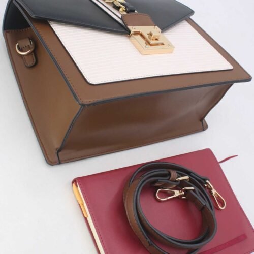 FRANCE CHIC STYLE KABELKA HANDBAG CROSSBODY 8012 BLACK 7 FRANCE Chic Style Kabelka Handbag Crossbody 8012 Black