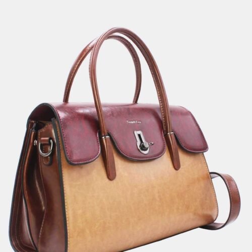 FRANCE Vintage Style Leather Effect Kabelka