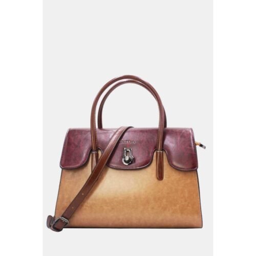 FRANCE Vintage Style Leather Effect Kabelka