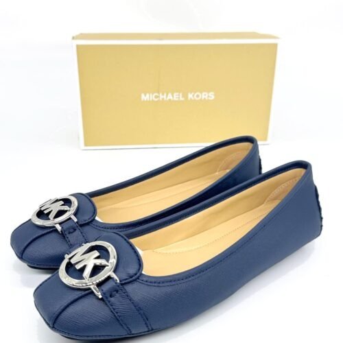 MICHAEL KORS DÁMSKE BALERINY FULTON MOC BALLET BLUE 7 MICHAEL KORS DÁMSKE baleriny Fulton Moc ballet blue – Obrázok 3