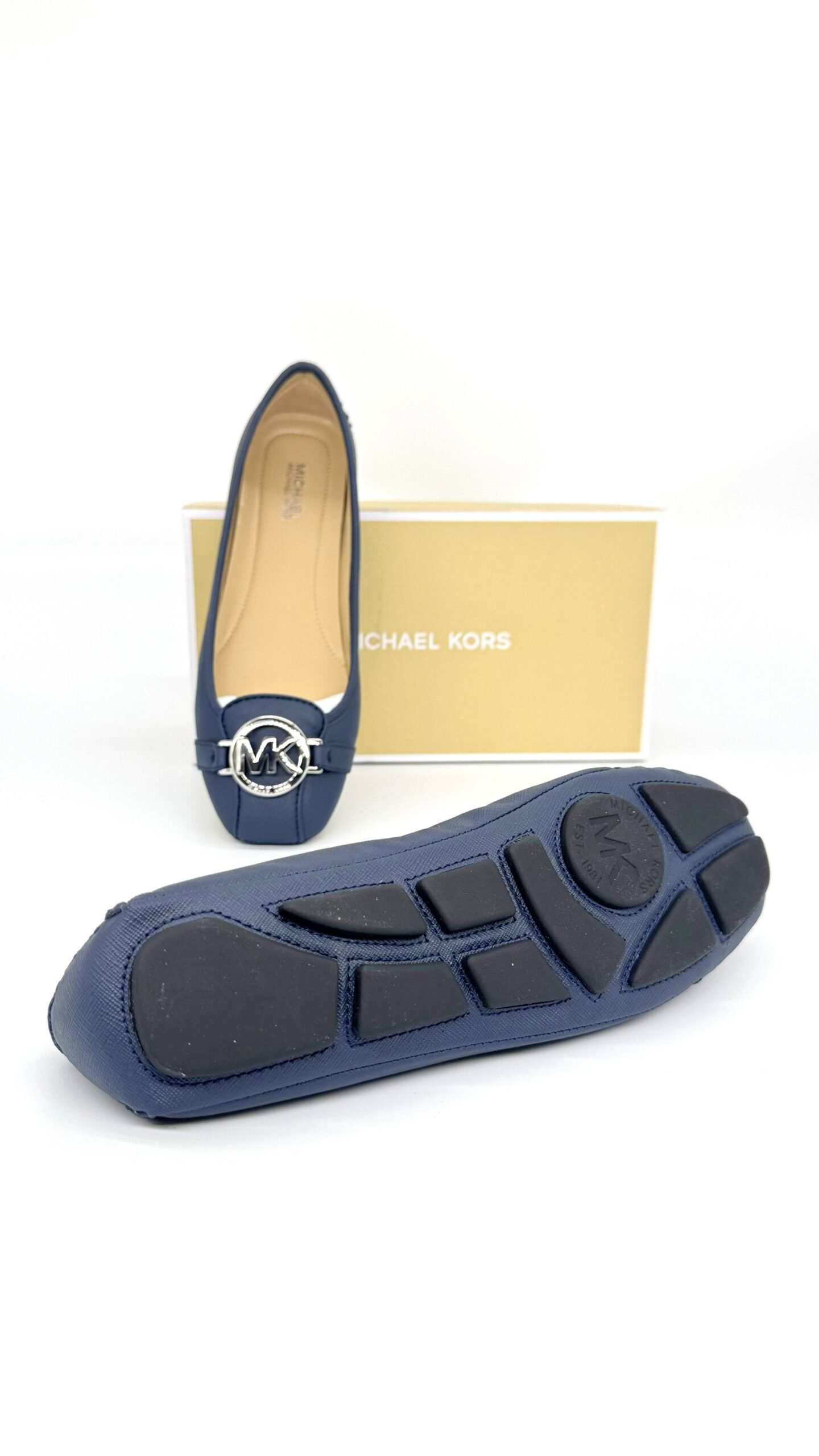 MICHAEL KORS DÁMSKE BALERINY FULTON MOC BALLET BLUE 5 MICHAEL KORS DÁMSKE baleriny Fulton Moc ballet blue – Obrázok 5