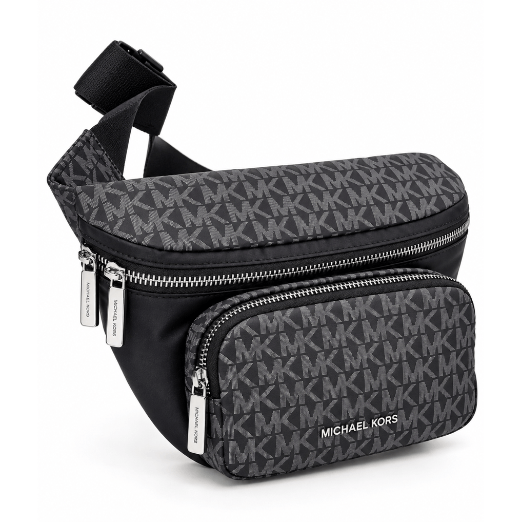 MICHAEL KORS ČIERNA ĽADVINKA 33T5LTNY9C BELT BAG JET SET 3 MICHAEL KORS čierna ľadvinka 33T5LTNY9C belt bag Jet Set