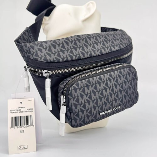 MICHAEL KORS čierna ľadvinka 33T5LTNY9C belt bag Jet Set
