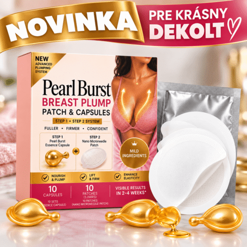 Breast Plump DUO Patch Capsules System plne pevne prsia